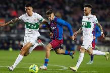 Phân tích kèo hiệp 1 Elche vs Barcelona, 22h15 ngày 6/3