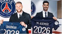 PSG chính thức công bố 2 tân binh hàng chất, giá 0 đồng