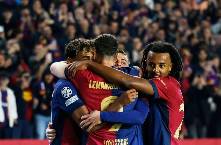 Kết quả cúp C1 châu Âu đêm qua: Barcelona, PSG đại thắng