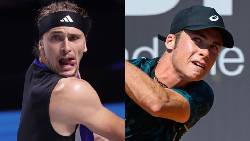 Link trực tiếp tennis Zverev vs Gaubas, Vòng 3 Rome Masters - 19h45 ngày 11/5