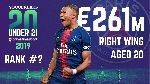 Kylian Mbappe lần thứ 2 liên tiếp vô đối ở lứa tuổi U21