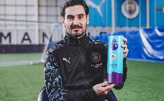 Ilkay Gundogan giành giải Cầu thủ xuất sắc nhất Ngoại hạng Anh tháng 1/2020