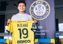 Link xem trực tiếp Quang Hải hôm nay: Pau vs Toulouse, 23h ngày 12/7