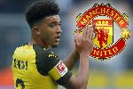 Jadon Sancho làm nức lòng fan MU bằng hành động uống nước