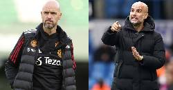 Ten Hag đáp trả lời 'khiêu khích của Pep Guardiola