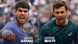 Link xem tennis Alcaraz vs Musetti, Bán kết Rome Masters - 20h30 ngày 16/5