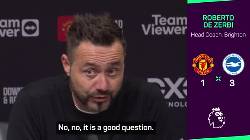 Thắng thôi chưa đủ, HLV Brighton lại 'xát muối' CĐV Man United