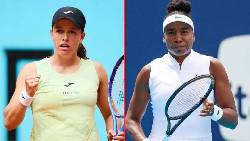 Nhận định tennis Venus Williams vs Quevedo - Vòng 1 Madrid Open, 21h00 ngày 21/4