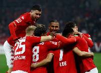 Đội hình ra sân chính thức Mainz vs Bayern Munich, 20h30 ngày 22/4