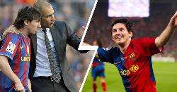 Pep có phát kiến mới, không kém lần cho Messi chơi 'số 9 ảo'
