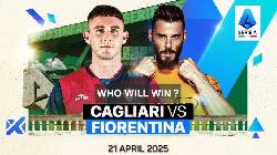 Link xem trực tiếp Cagliari vs Fiorentina Serie A, 23h30 ngày 23/4