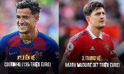 Đội hình chuyển nhượng đắt giá nhất lịch sử : 5 ngôi sao là 'bom xịt'