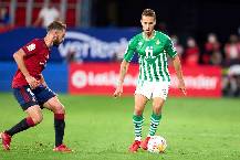 Nhận định, soi kèo Real Betis vs Osasuna, 2h00 ngày 29/9: Nỗi lo xa nhà