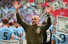 Pep Guardiola từ chối nhận tiền thưởng vì thành tích kém cỏi