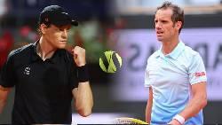 Nhận định tennis Sinner vs Gasquet - Vòng 2 Roland Garros, 18h30 ngày 29/5