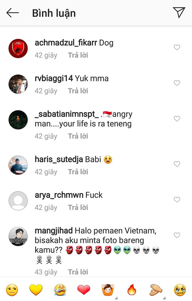 CĐV Indonesia ‘khủng bố’ trang cá nhân của Văn Hậu sau trận chung kết SEA Games 30