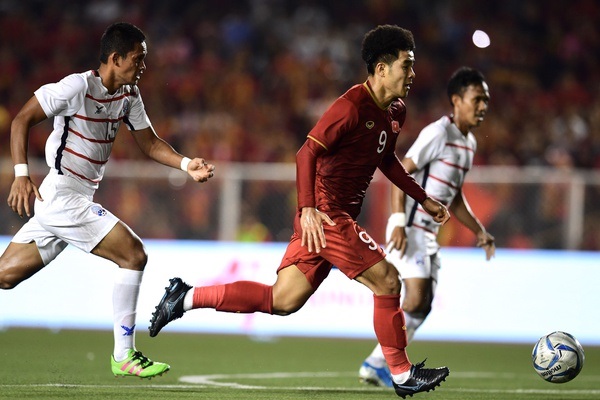 U22 Việt Nam 4-0 U22 Campuchia: Song s&aacute;t Chinh - Linh giật v&eacute; v&agrave;o chung kết