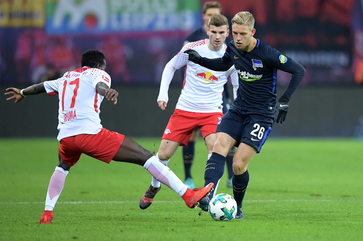 RB Leipzig vs Hertha Berlin (20h30 24/10): Bò húc gặp bất lợi