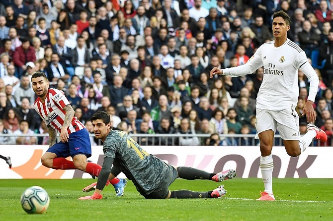Kết quả Real Madrid 1-0 Atletico Madrid: Giữ chắc ng&ocirc;i đầu bảng