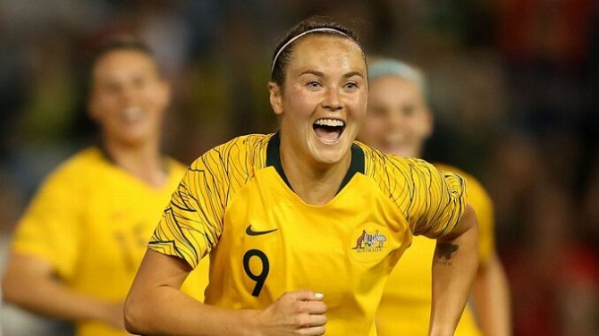 Kết quả Nữ Australia 7-0 Nữ Đ&agrave;i Loan: Dễ d&agrave;ng như đi dạo