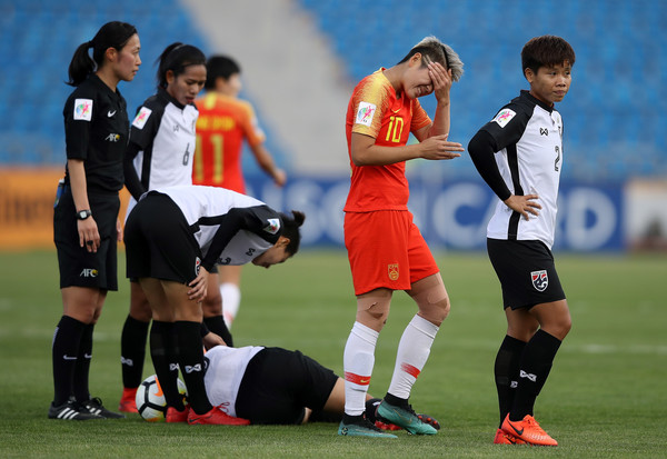 Nữ Trung Quốc 6-1 nữ Thái Lan: Thái Lan gần như chắc chắn bị loại Nữ Trung Quốc 6-1 nữ Thái Lan: Thái Lan gần như chắc chắn bị loại
