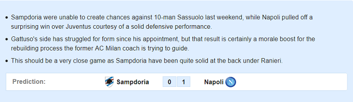Sampdoria vs Napoli (2h45 ngày 4/2): Thừa thắng xông lên Sampdoria vs Napoli (2h45 ngày 4/2): Thừa thắng xông lên