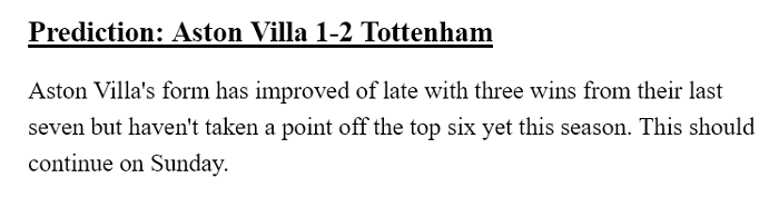 Aston Villa vs Tottenham (21h 16/2): Đã nghèo lại gặp eo Aston Villa vs Tottenham (21h 16/2): Đã nghèo lại gặp eo