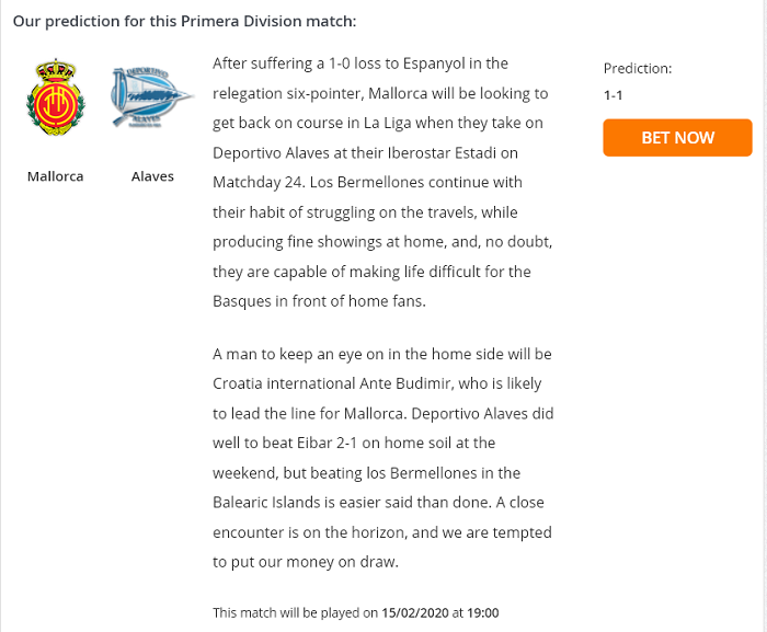 Mallorca vs Alaves (19h 15/2): Khó thoát ‘đèn đỏ’ Mallorca vs Alaves (19h 15/2): Khó thoát ‘đèn đỏ’