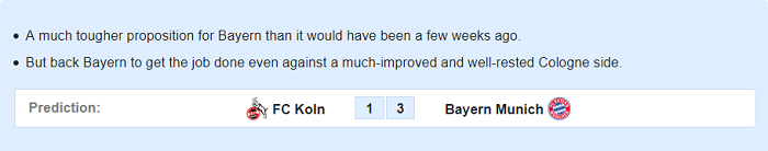 Koln vs Bayern Munich (21h30 16/2): Phong độ là nhất thời…