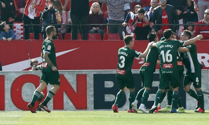 Sevilla 2-2 Espanyol: Chỉ m&igrave;nh Suso l&agrave; kh&ocirc;ng đủ