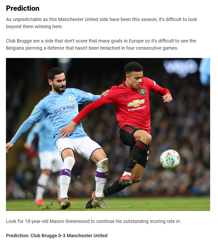 Club Brugge vs MU (0h55 21/2): Khó cản Quỷ đỏ