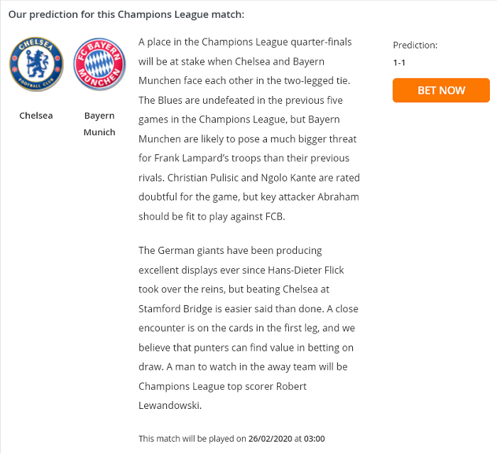 Chelsea vs Bayern Munich (3h 26/2): CV hoàn hảo, nhưng… Chelsea vs Bayern Munich (3h 26/2): CV hoàn hảo, nhưng…