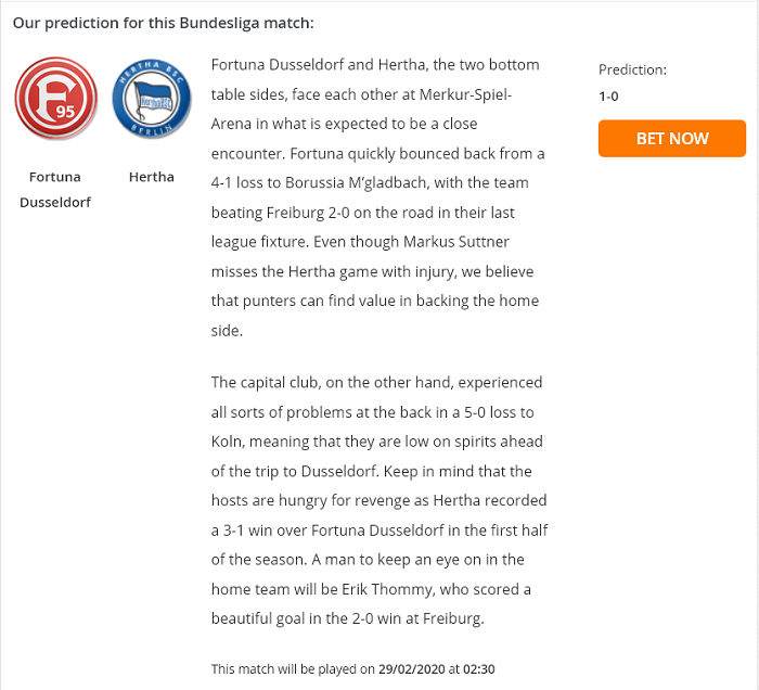 Dusseldorf vs Hertha Berlin (2h30 29/2): Chạy trốn ‘đèn đỏ’