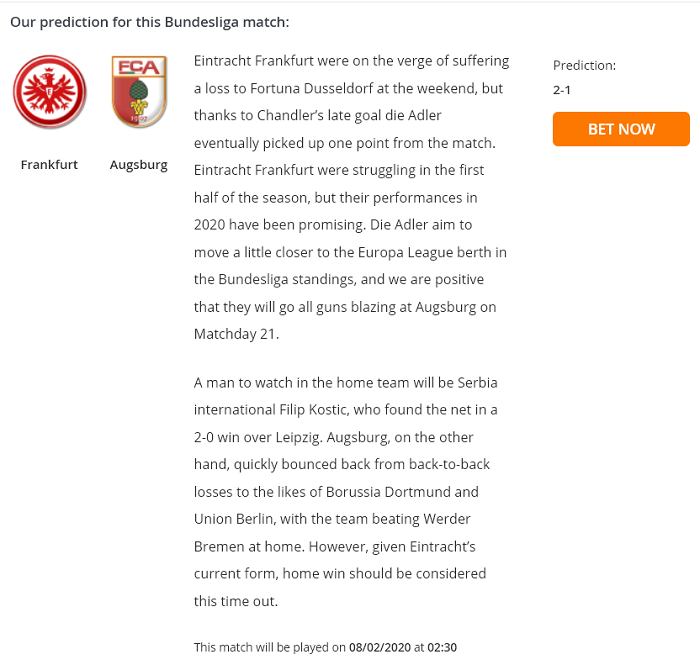 Eintracht Frankfurt vs Augsburg (2h30 8/2): Commerzbank-Arena hóa ‘đất chết’