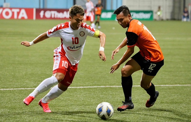 Kết quả Lao Toyota 0-2 TP Hồ Ch&iacute; Minh: Chiến thắng nhọc nhằn