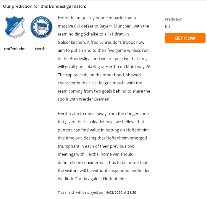 Hoffenheim vs Hertha Berlin (21h30 14/3): Ngăn đà lao dốc Hoffenheim vs Hertha Berlin (21h30 14/3): Ngăn đà lao dốc