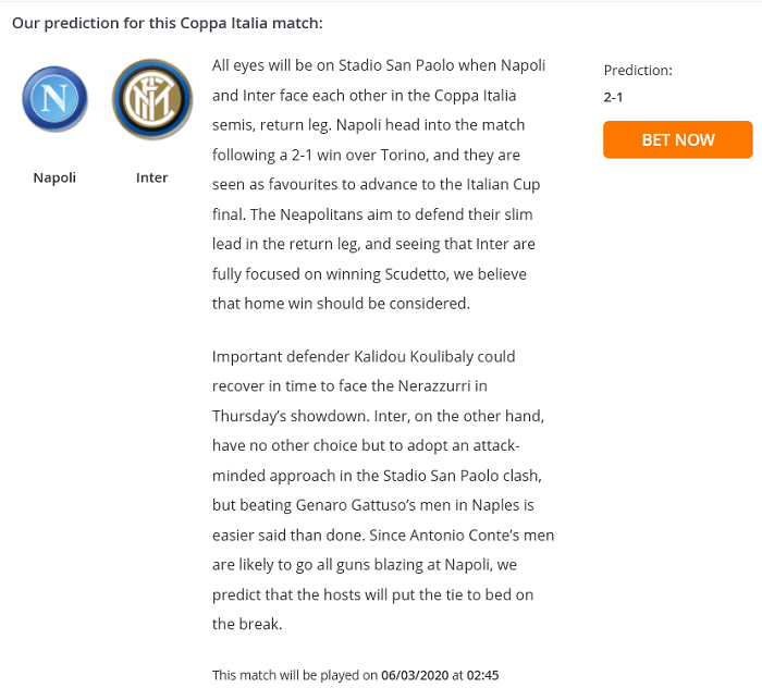 Napoli vs Inter Milan (2h45 6/3): Đừng tin Romelu Lukaku! Napoli vs Inter Milan (2h45 6/3): Đừng tin Romelu Lukaku!