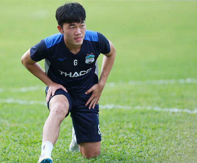 Xuân Trường tập cùng HAGL, sẽ ra sân trong trận gặp Nam Định?