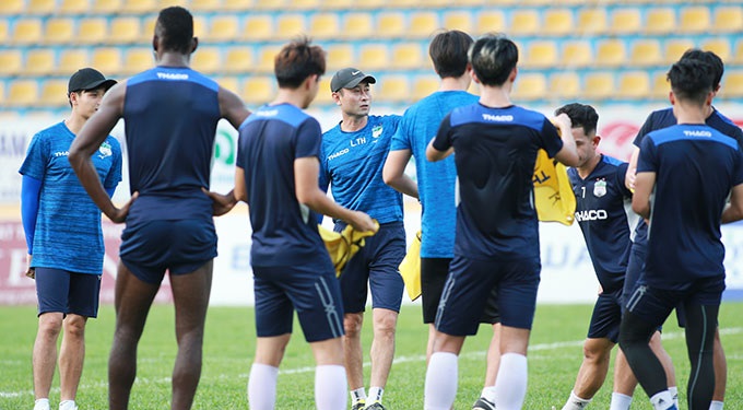 Xuân Trường tập cùng HAGL, sẽ ra sân trong trận gặp Nam Định?