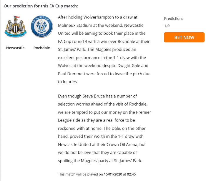 Newcastle vs Rochdale (2h45 15/1): Khó cản Chích chòe