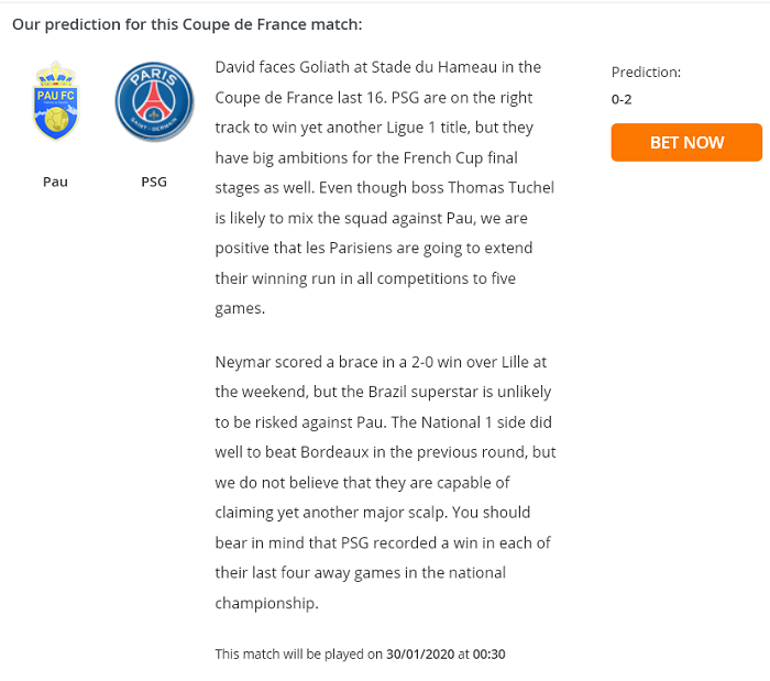 Pau vs PSG (0h30 30/1): Đẳng cấp chênh lệch