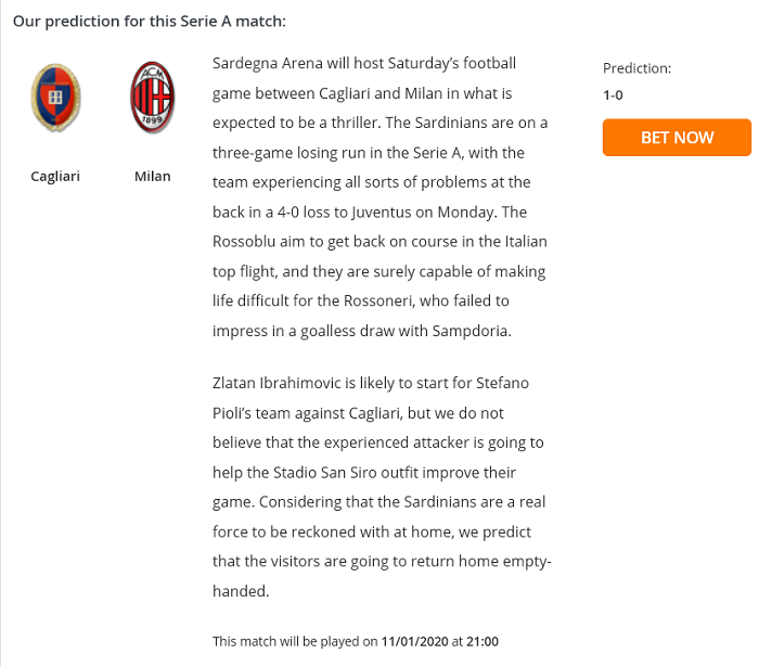 Cagliari vs Milan (21h 11/1): Gã khổng lồ hết đát Cagliari vs Milan (21h 11/1): Gã khổng lồ hết đát