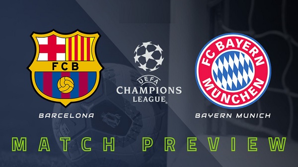 Barcelona vs Bayern Munich (02h00 15/8): Cuộc chiến nảy lửa Barcelona vs Bayern Munich (02h00 15/8): Cuộc chiến nảy lửa