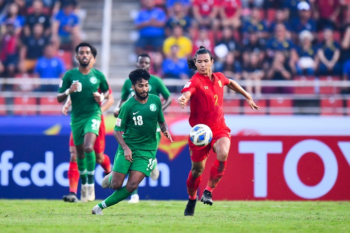 U23 Saudi Arabia 1-0 U23 Th&aacute;i Lan: VAR khiến Th&aacute;i Lan mất tấm v&eacute; dự Olympic 2020