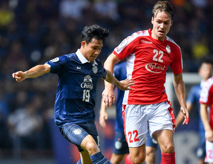 Buriram United 2-1 TP Hồ Chí Minh: Công Phượng xuống đá AFC CUP